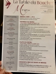 Restaurant La Table Du Boucher - Le menu BIB gourmand Restaurant La Table Du Boucher - Le menu BIB gourmand