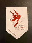 Restaurant La Table Du Boucher - Le logo