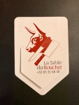 Restaurant La Table Du Boucher - Le logo Restaurant La Table Du Boucher - Le logo