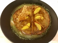 Restaurant Comme Chez Soi - Crêpes à l'orange caramélisées Restaurant Comme Chez Soi - Crêpes à l'orange caramélisées