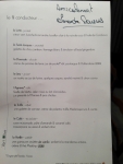 Restaurant SaQuaNa par Alexandre Bourdas Menu Restaurant SaQuaNa par Alexandre Bourdas Menu