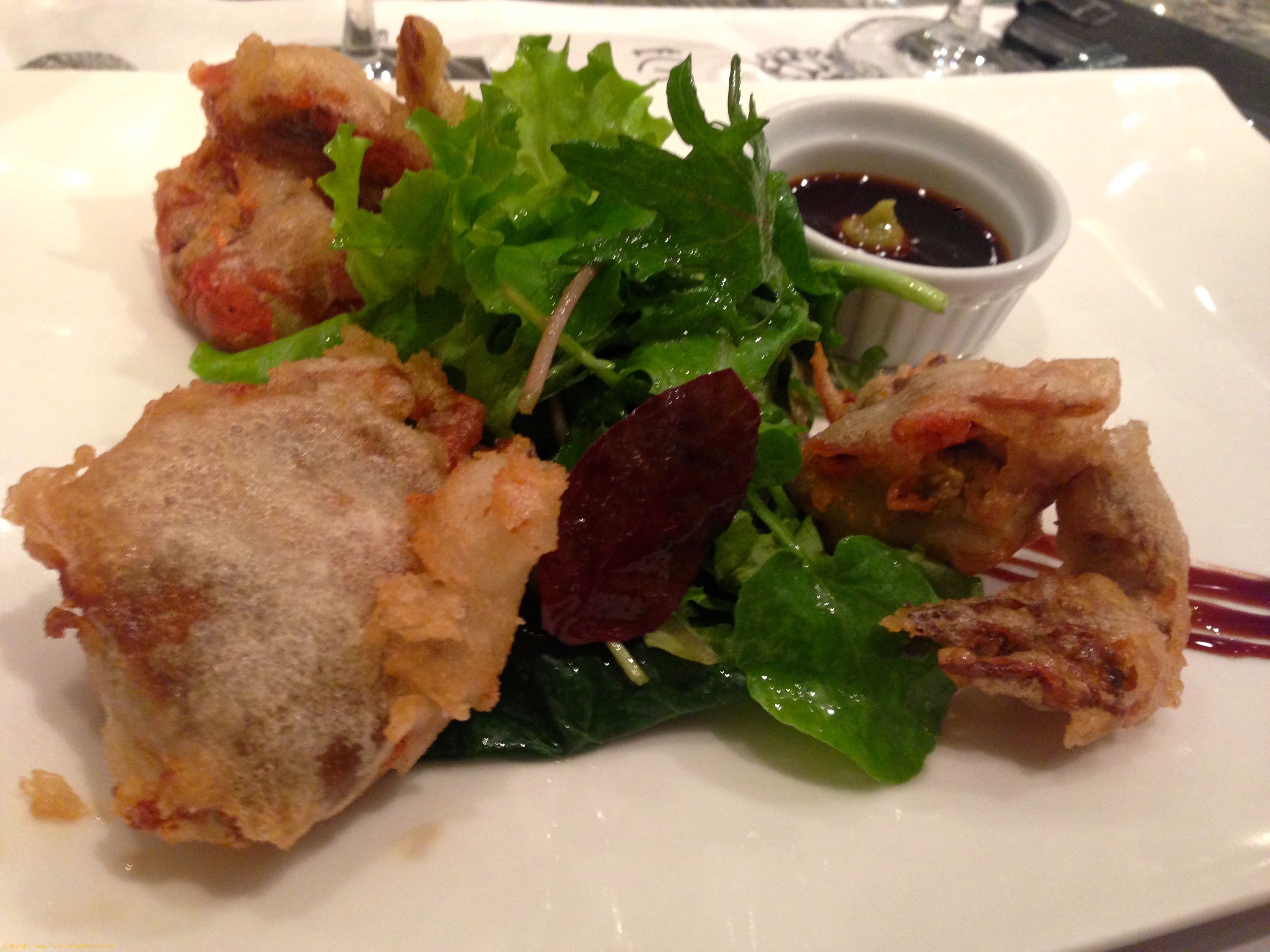 Brasserie Toucan sur Mer : Tempura de crabes