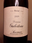 Restaurant Ugo La Louvière Guiberteau Saumur Brézé blanc 2009 Restaurant Ugo La Louvière Guiberteau Saumur Brézé blanc 2009
