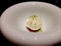 La villa in the sky By Alexandre Dionisio Tartare de boeuf, vodka, citron vert La villa in the sky By Alexandre Dionisio Tartare de boeuf, vodka, citron vert