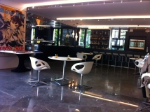 Restaurant WY @ The Mercedes House : Cadre du designer belge Franky Claeys