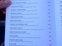 Restaurant WY @ The Mercedes House : carte des vins Restaurant WY @ The Mercedes House : carte des vins
