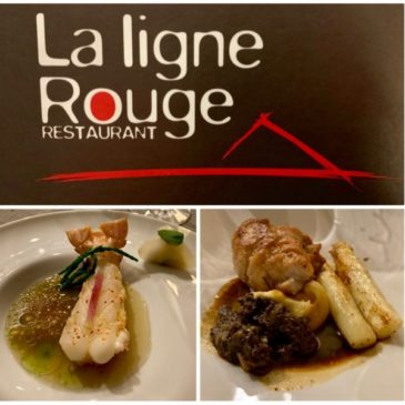 Restaurant La Ligne Rouge à Plancenoit (Lasne) avec le chef Benjamin Laborie