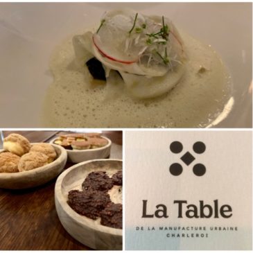 Restaurant La Table de la Manufacture Urbaine (LaMu) à Charleroi.